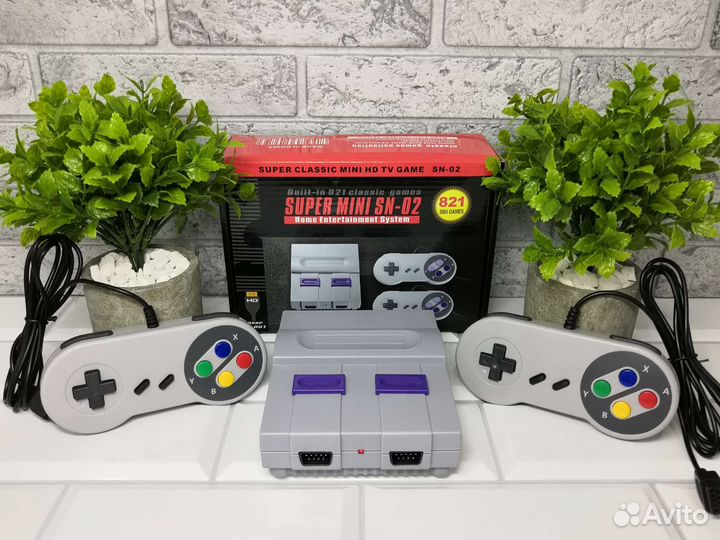 Игровая приставка Sega / Dendy / Nintendo/821 игры