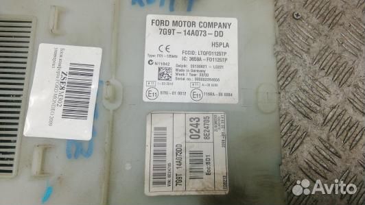 Блок комфорта ford mondeo 4 (ZSE08M302)