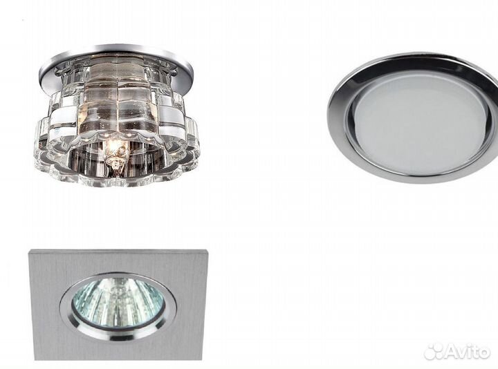 Светильники встраиваемые новые
