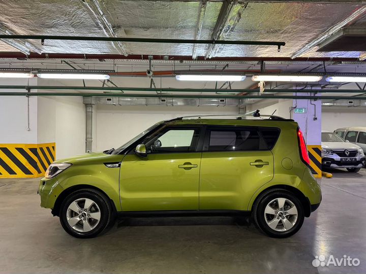 Kia Soul 1.6 AT, 2017, битый, 137 033 км