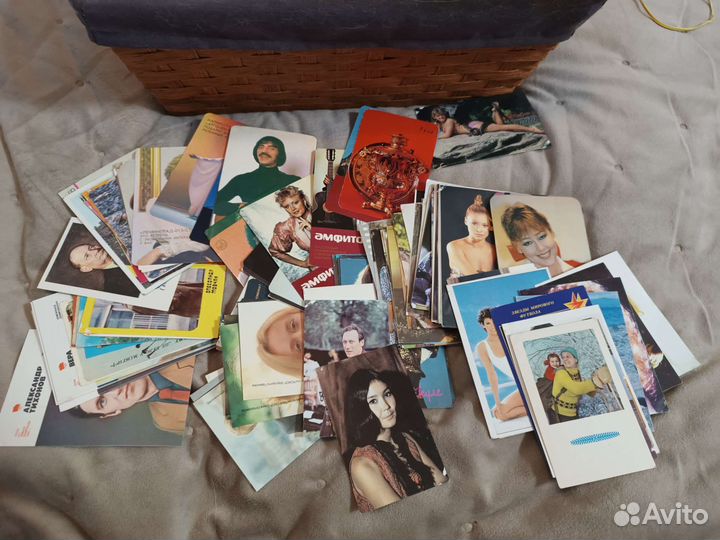 Советские календарики