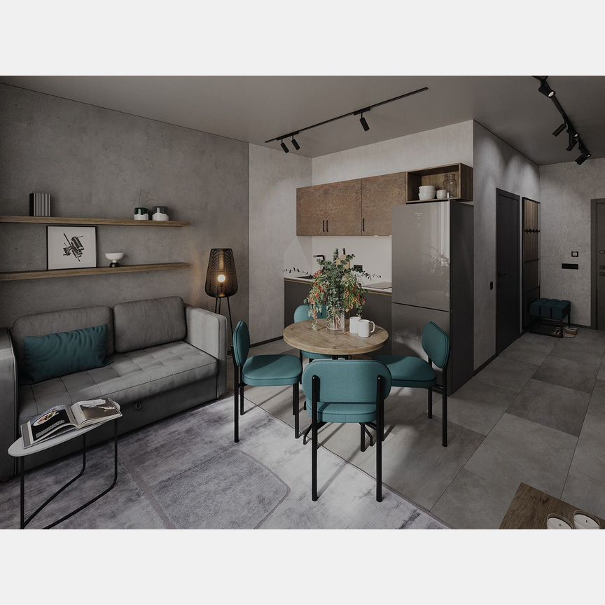 Апартаменты-студия, 24,5 м², 5/13 эт.