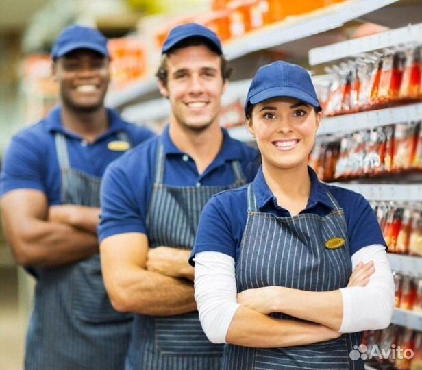 Работник торгового зала с ежедневной оплатой