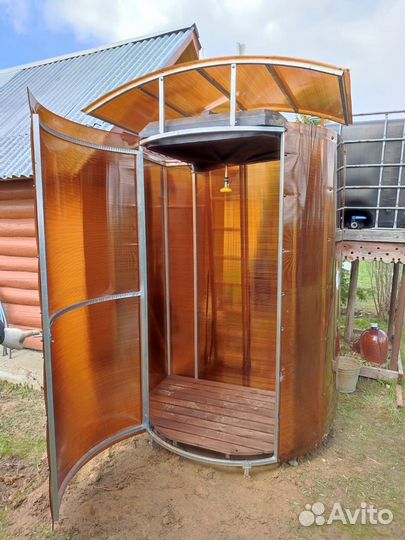 Душ дачный из поликарбоната