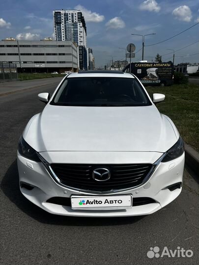 Mazda 6 2.5 AT, 2015, 128 000 км