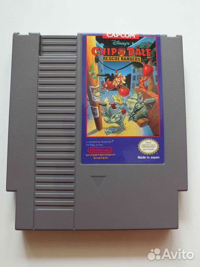 Игра NES Nintendo Chip 'N' Dale Чип и Дейл