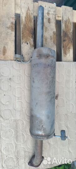 Глушитель основной Hyundai Solaris, Kia Rio 3