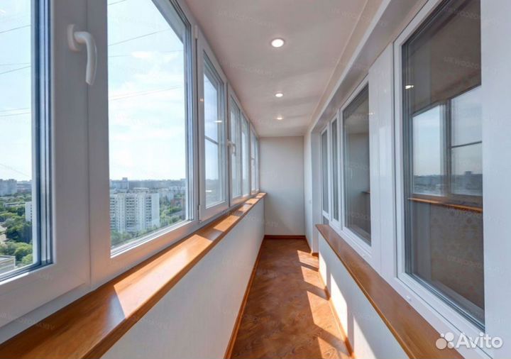 Комплексное остекление и отделка