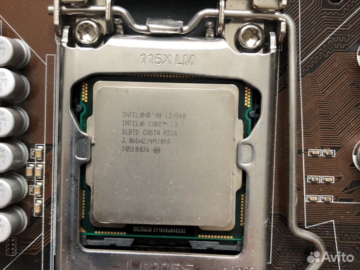 Мат. Плата socket 1156 asus p7h55-m