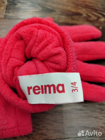Перчатки флисовые Reima для девочки