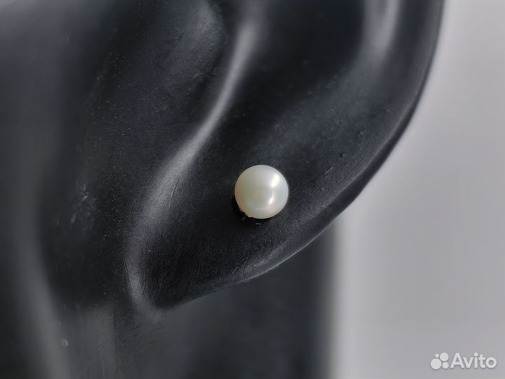 Золотые серьги пусеты