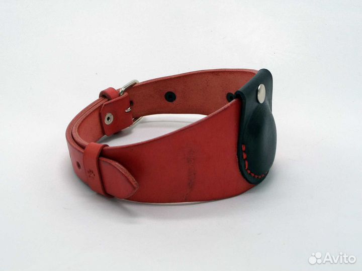 Ошейник кожаный для AirTag