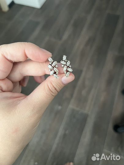 Серебряные серьги