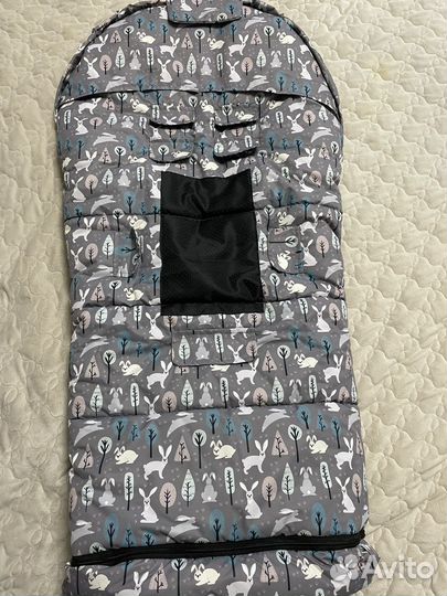 Зимний конверт в коляску