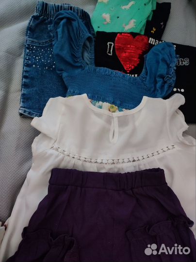 Одежда для девочки пакетом 104-116