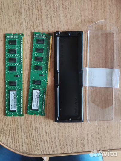 Озу 2 планки по 2 гб DDR3