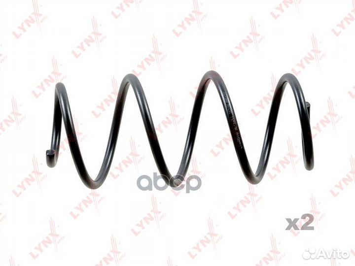 Пружина подвески renault laguna 01- перед. sc1851