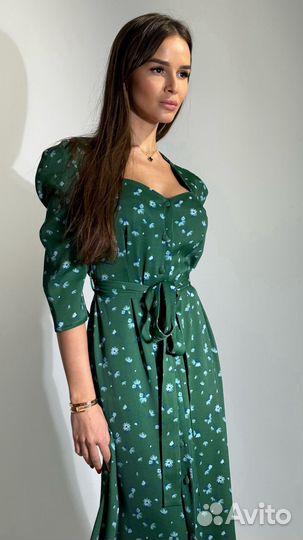 Платье зеленое Bestseller