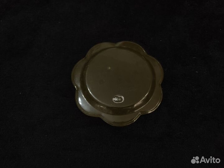 Металлическая тарелка СССР