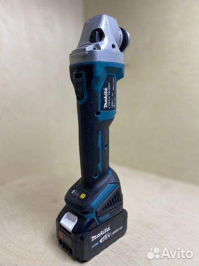 Аккумуляторная ушм болгарка Makita 125 мм