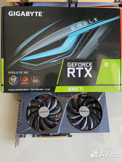 Видеокарта gigabyte GeForce RTX 3060 Ti eagle