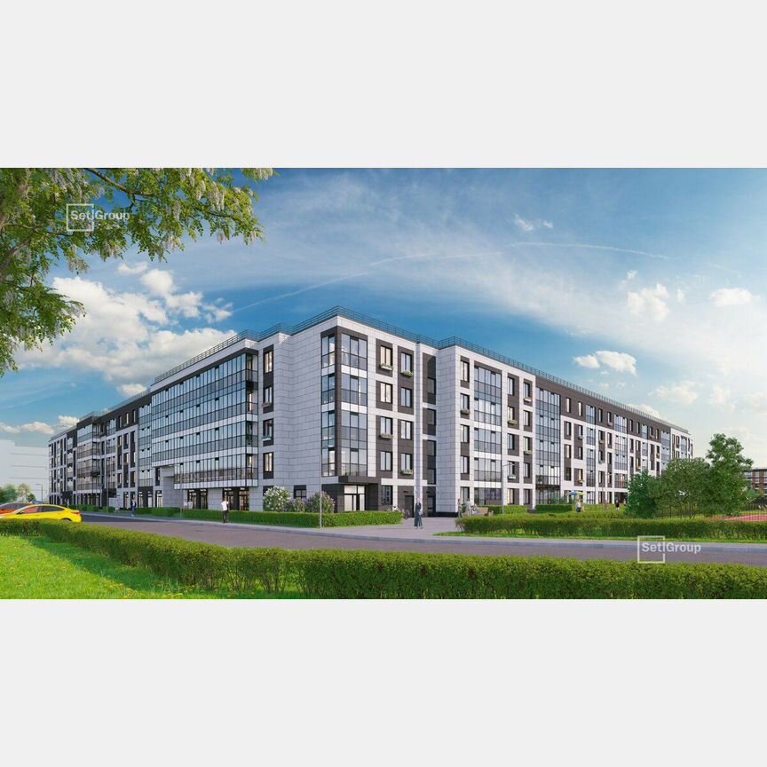 1-к. квартира, 35,7 м², 1/5 эт.