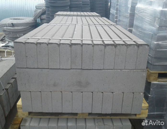 Бордюр садовый/поребрик - Доставка манипулятором