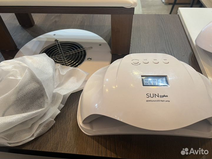 Лампа на две руки