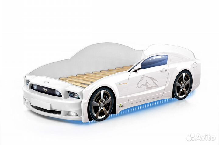 Кровать-машина Мустанг-plus