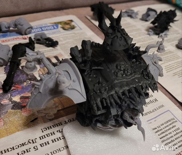 Warhammer 40k chaos knight desecrator (Abominant)