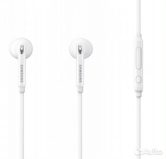 Гарнитура (Наушники) Samsung S7 (Белые)