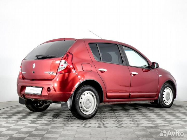 Renault Sandero 1.6 AT, 2012, 168 036 км