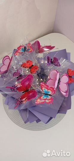 Букет из бабочек