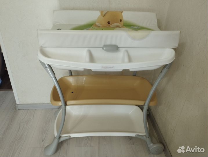Пеленальный столик с ванночкой