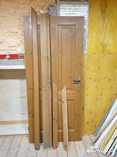 Двери межкомнатные с коробкой деревянные