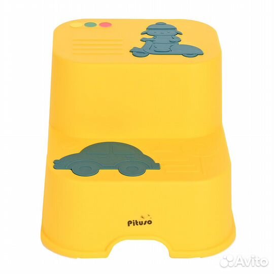 Подставка под ноги Pituso 2-х ступенчатая, антискользящая FG912