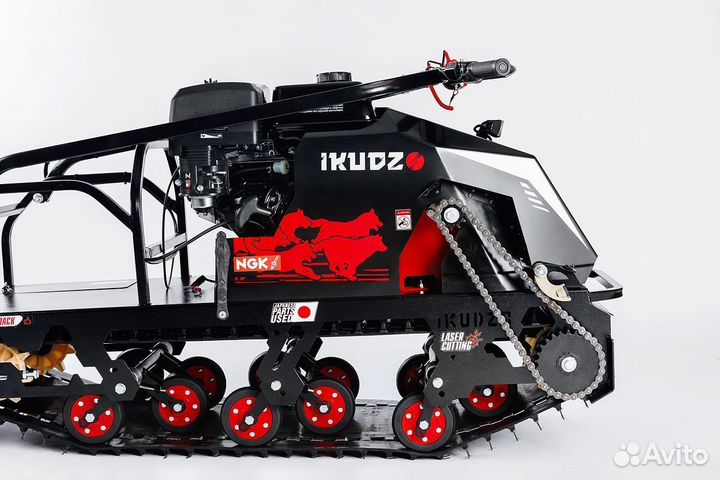 Мотобуксировщик ikudzo 2.0 EKR15 professional