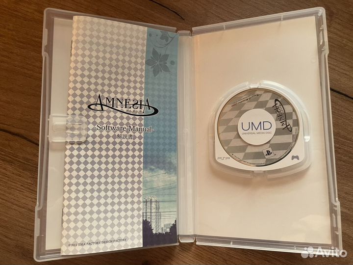 Amnesia PSP Японский