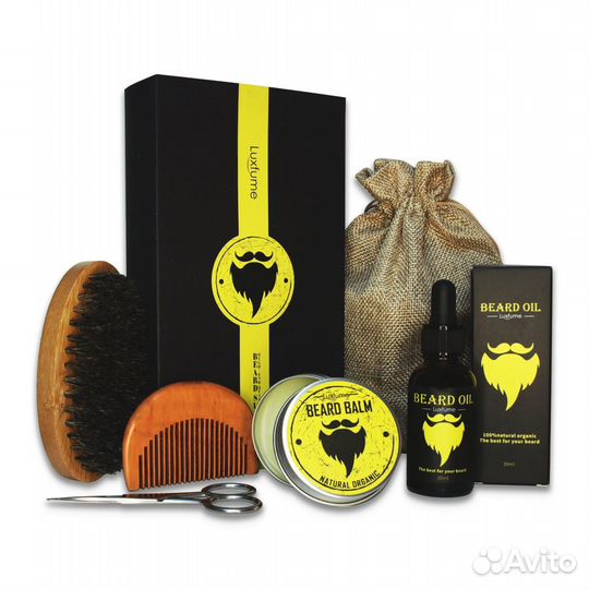 Мужской набор для бороды 6 в 1