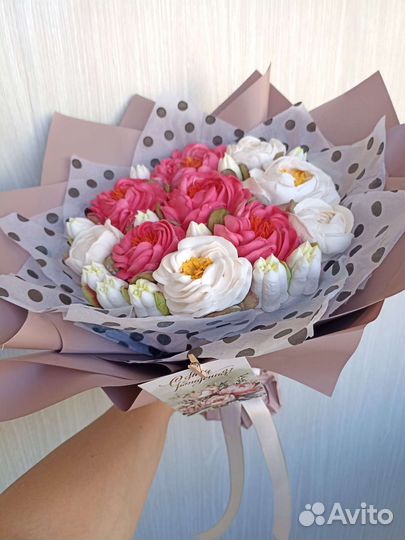 Сладкие букеты из Зефира на 1 Сентября