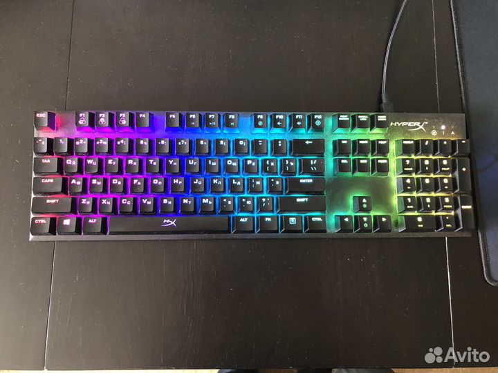 Игровая клавиатура hyperx alloy fps rgb