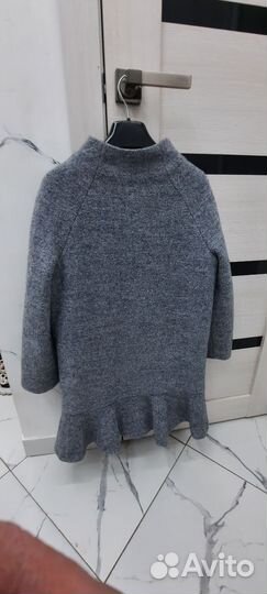 Пальто для девочки 140