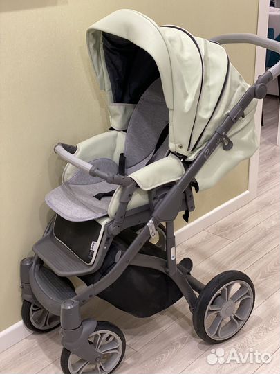 Коляска Roan Bass soft 2 в 1 Misty mint