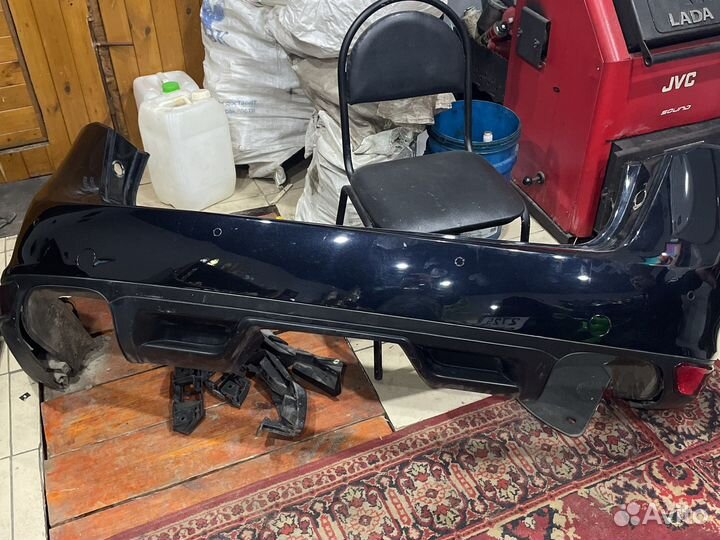 Бампер задний Porsche cayenne 958