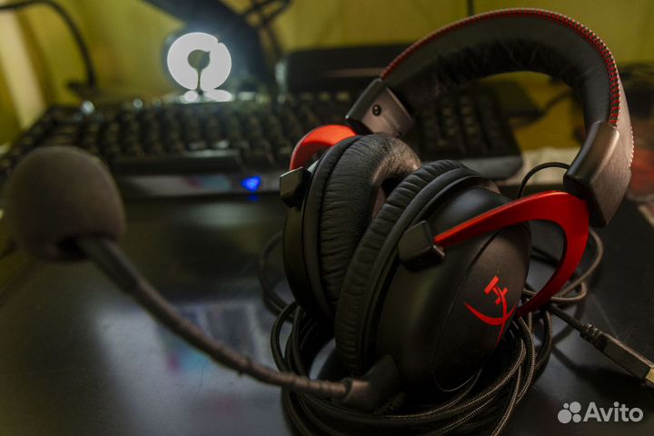 Игровые наушники с микрофоном HyperX Cloud II