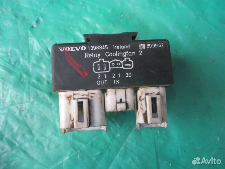 Volvo 1984-2000 реле вентилятора радиатора