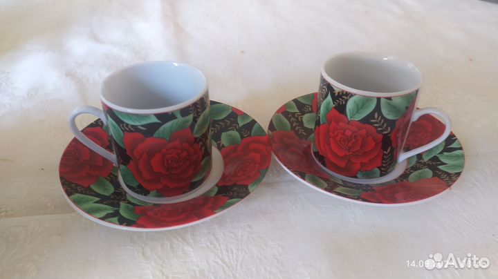 Термос, кофейные кружки