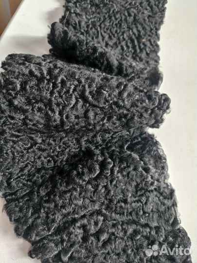 Меховые воротники каракуль и норка