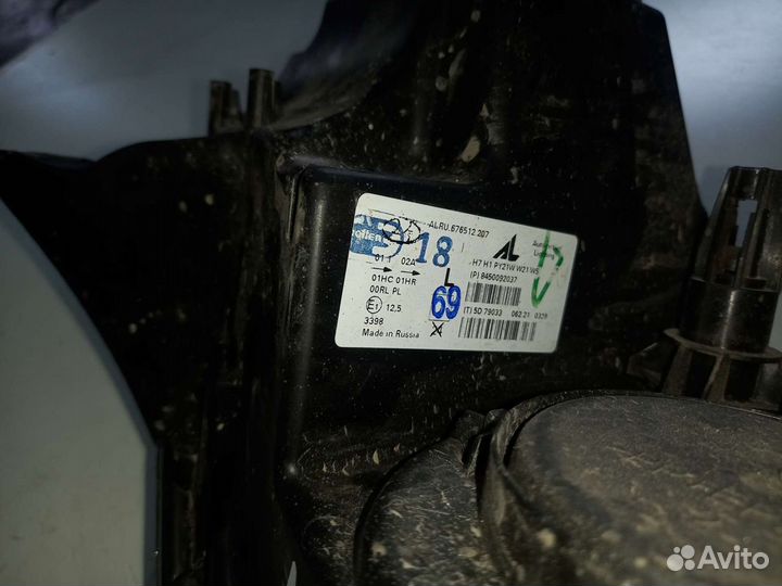 Фара левая LADA largus