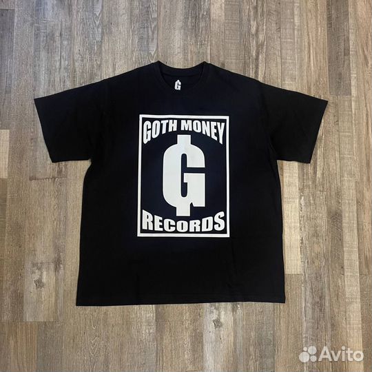 Футболка Goth Money records Bling logo